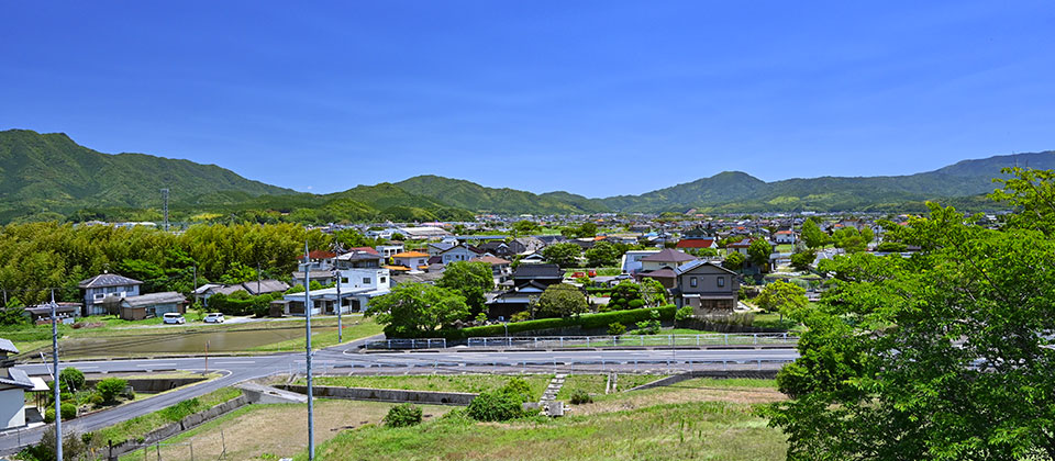 周東の町